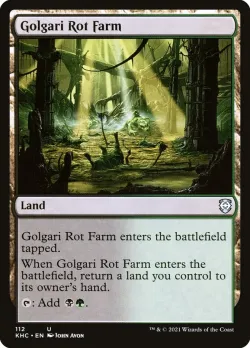 Golgari Rot Farm 「KHC/112」「EN」