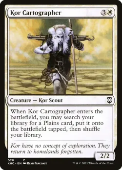 Kor Cartographer #28 · Magic: The Gathering