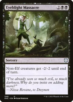 Eyeblight Massacre #49 · Magic: The Gathering