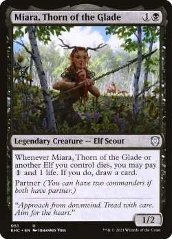 Miara, Thorn of the Glade #51 · Magic: The Gathering