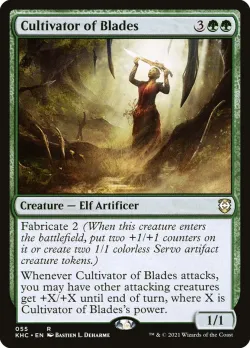 Cultivator of Blades #55 · Magic: The Gathering