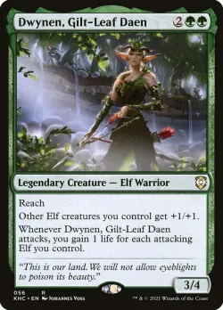 Dwynen, Gilt-Leaf Daen #56 · Magic: The Gathering