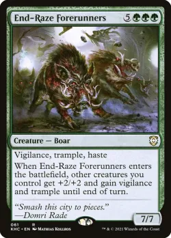End-Raze Forerunners #61 · Magic: The Gathering