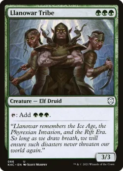 Llanowar Tribe #66 · Magic: The Gathering