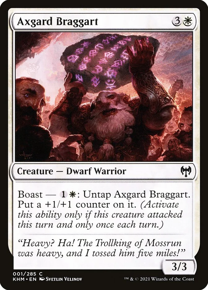 Axgard Braggart 「KHM/1」「EN」