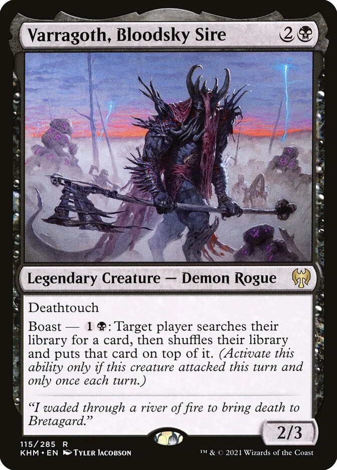 Varragoth, Bloodsky Sire 「KHM/115」「EN」