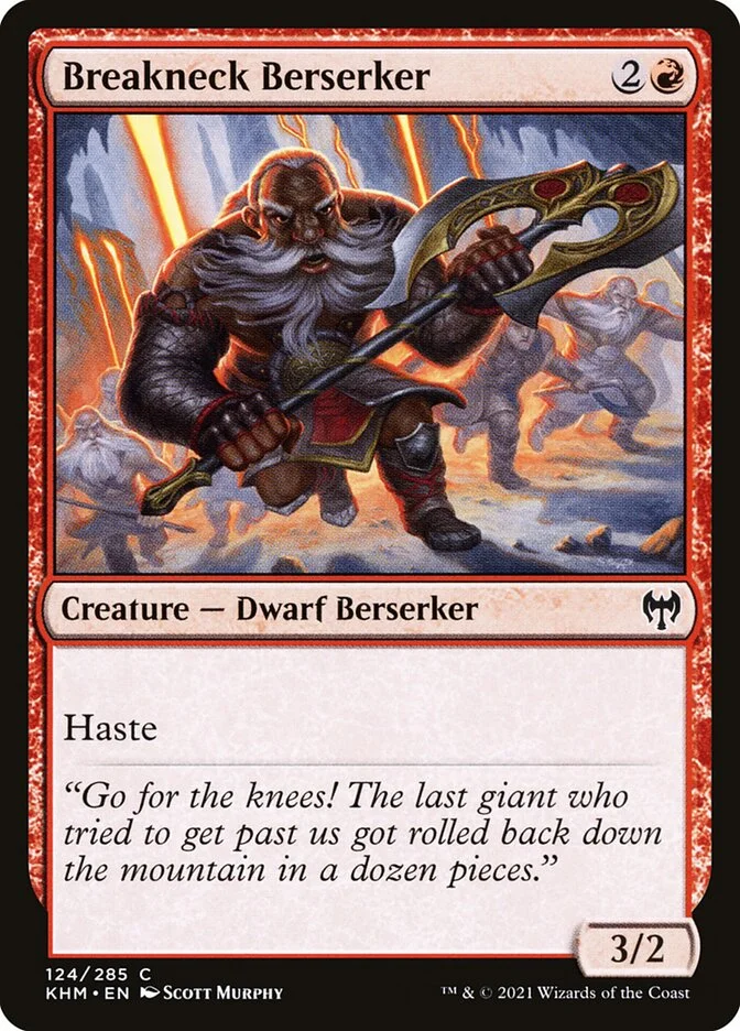 Breakneck Berserker 「KHM/124」「EN」