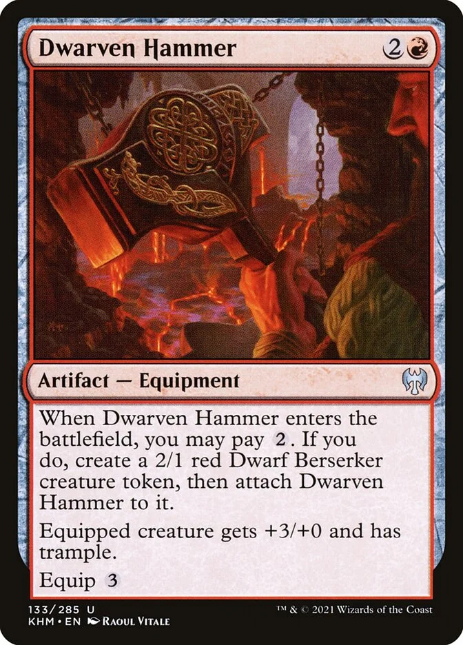 Dwarven Hammer 「KHM/133」「EN」