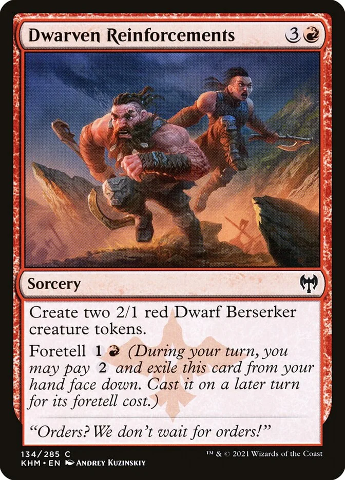 Dwarven Reinforcements 「KHM/134」「EN」