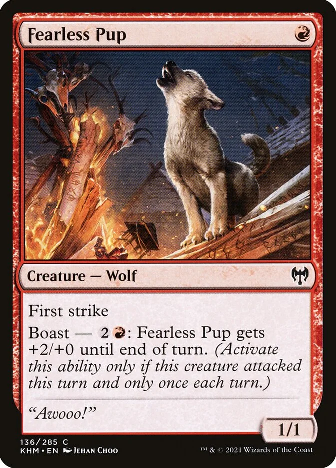 Fearless Pup 「KHM/136」「EN」