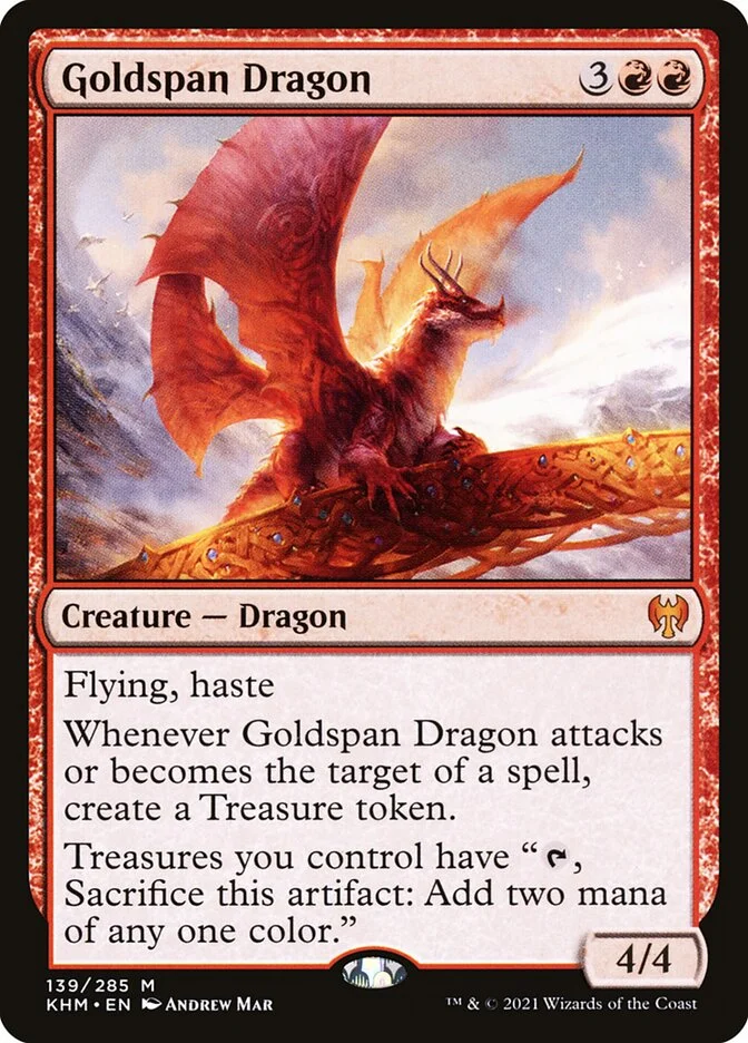 Goldspan Dragon 「KHM/139」「EN」