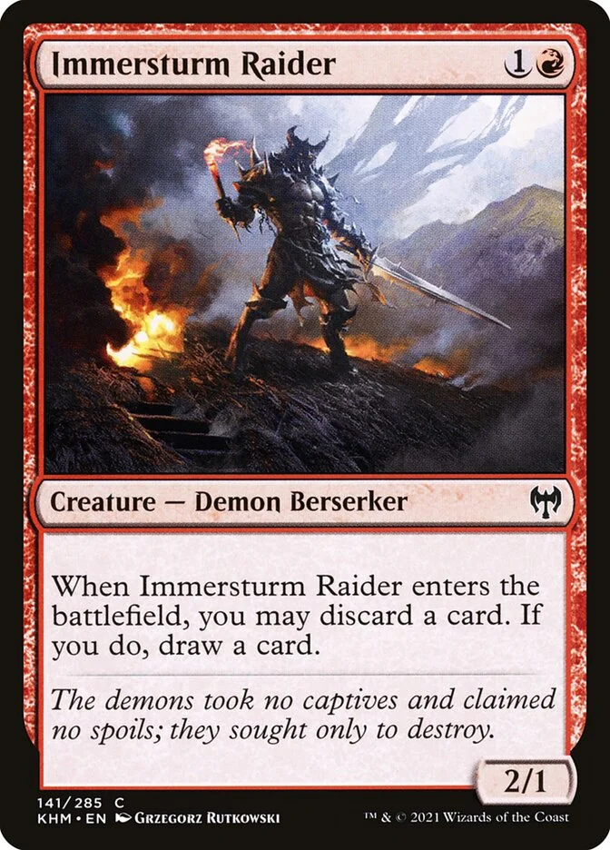 Immersturm Raider 「KHM/141」「EN」