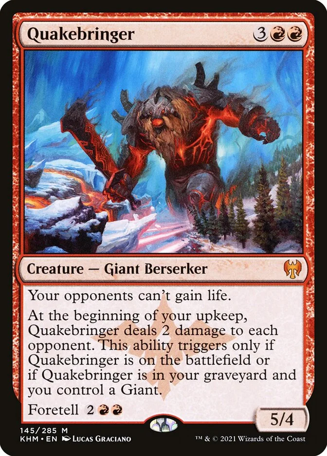 Quakebringer 「KHM/145」「EN」