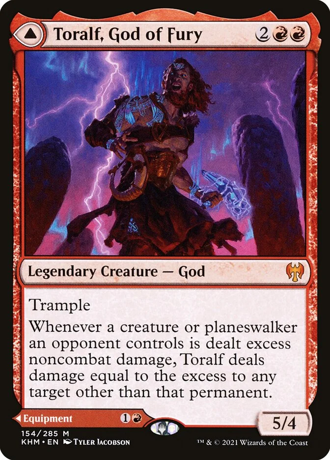 Toralf, God of Fury // Toralf's Hammer 「KHM/154」「EN」