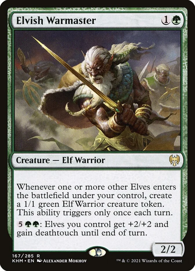 Elvish Warmaster 「KHM/167」「EN」