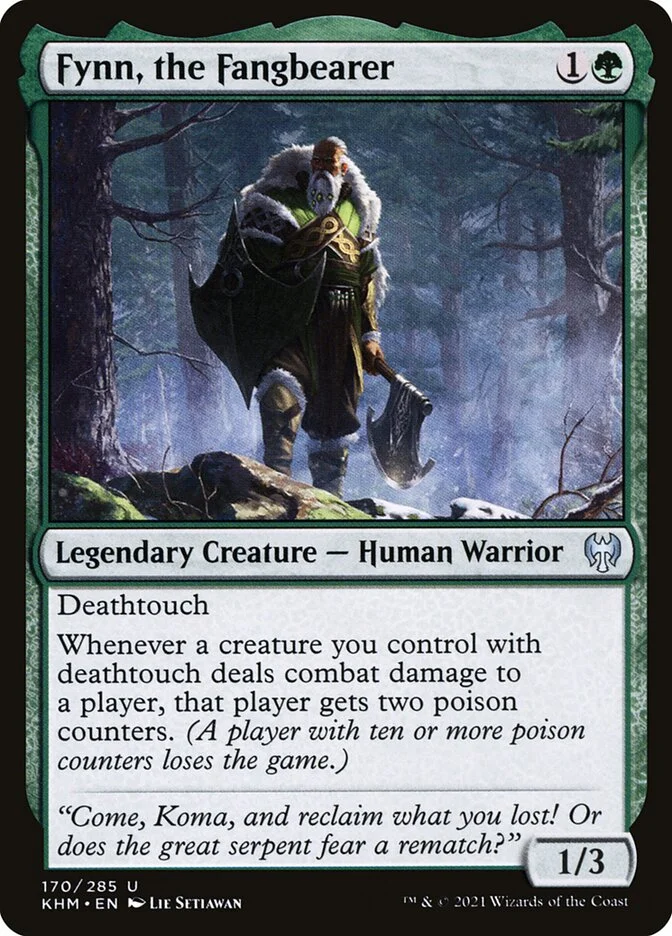 Fynn, the Fangbearer 「KHM/170」「EN」