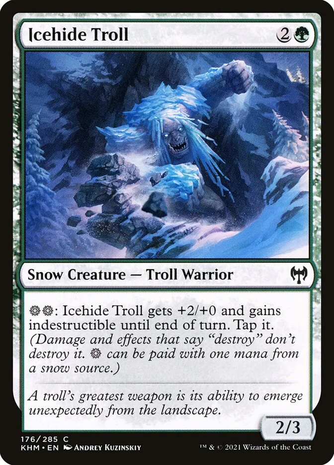 Icehide Troll 「KHM/176」「EN」