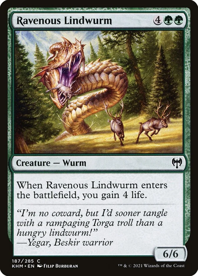Ravenous Lindwurm 「KHM/187」「EN」