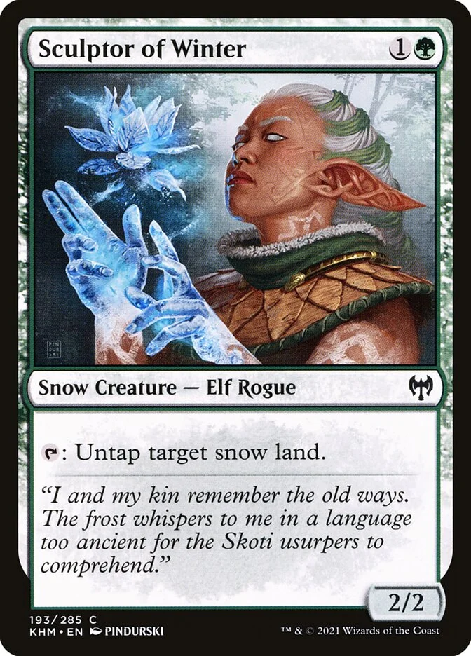 Sculptor of Winter 「KHM/193」「EN」