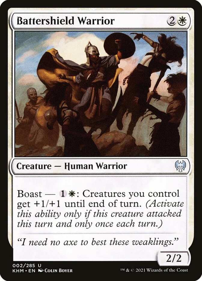 Battershield Warrior 「KHM/2」「EN」