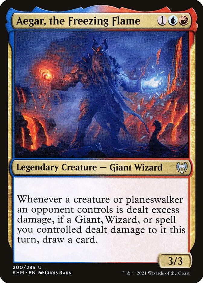 Aegar, the Freezing Flame 「KHM/200」「EN」