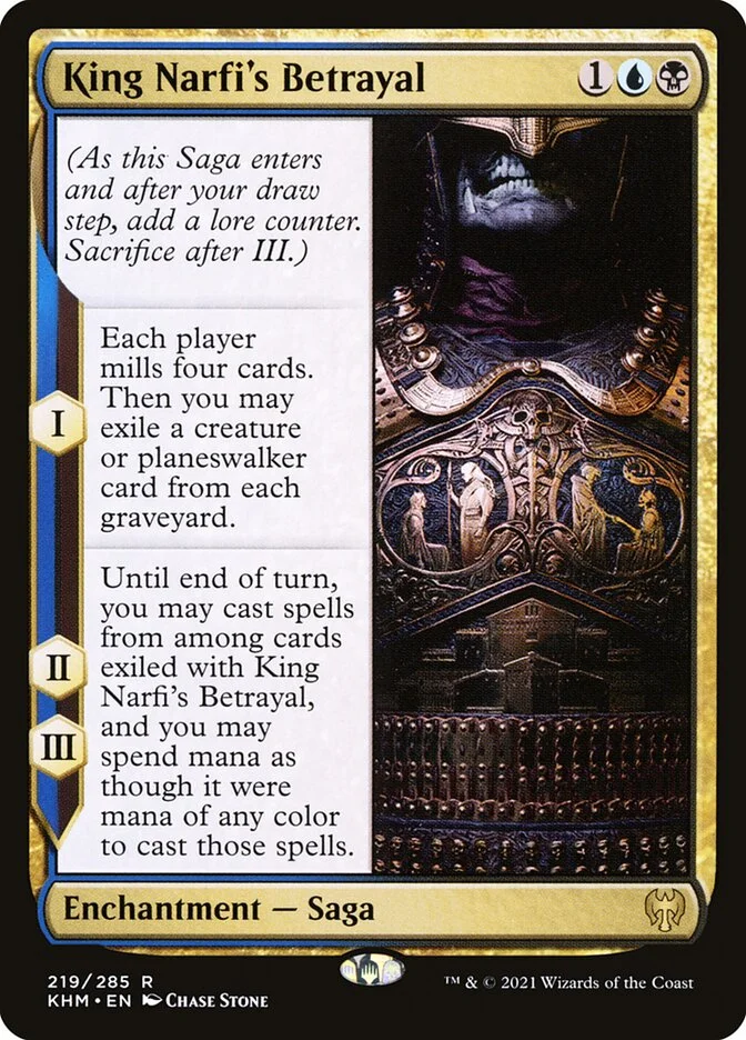 King Narfi's Betrayal 「KHM/219」「EN」