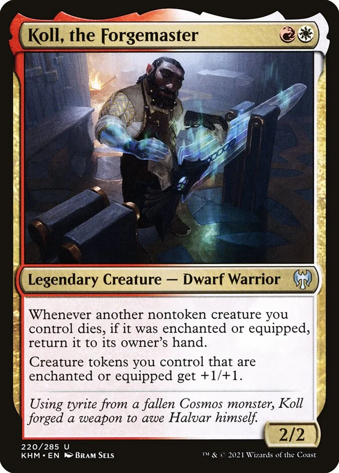 Koll, the Forgemaster 「KHM/220」「EN」