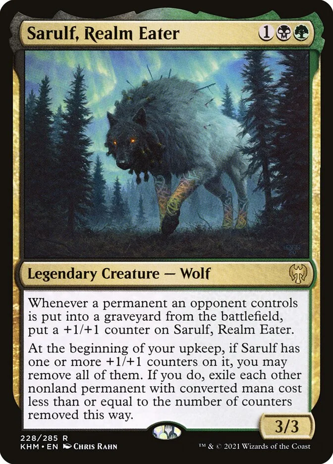 Sarulf, Realm Eater 「KHM/228」「EN」