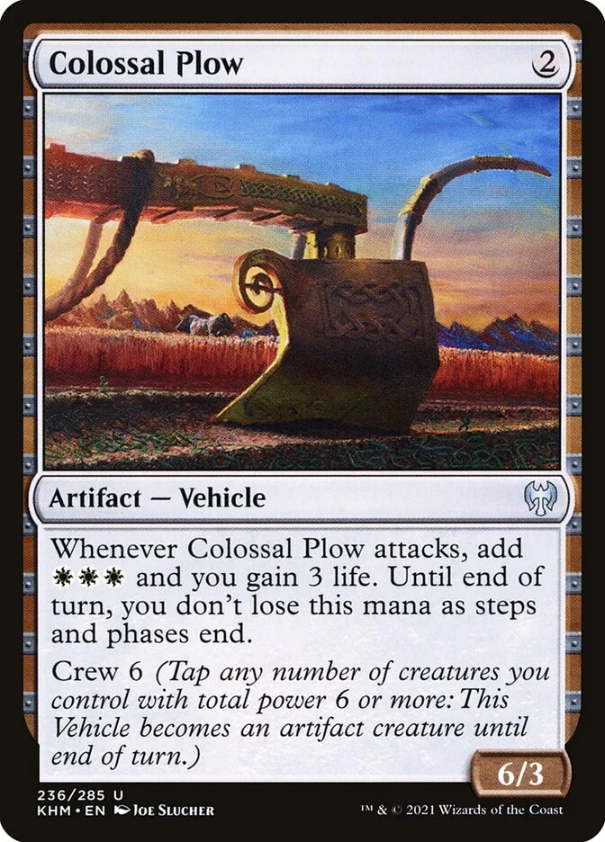 Colossal Plow 「KHM/236」「EN」