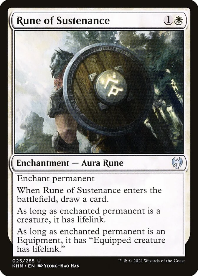 Rune of Sustenance 「KHM/25」「EN」
