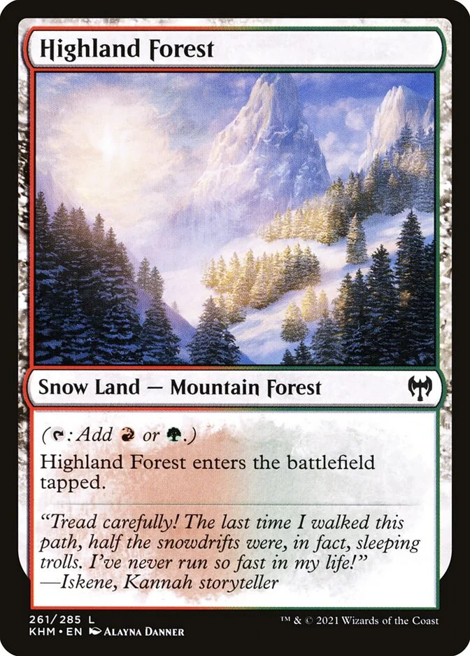 Highland Forest 「KHM/261」「EN」