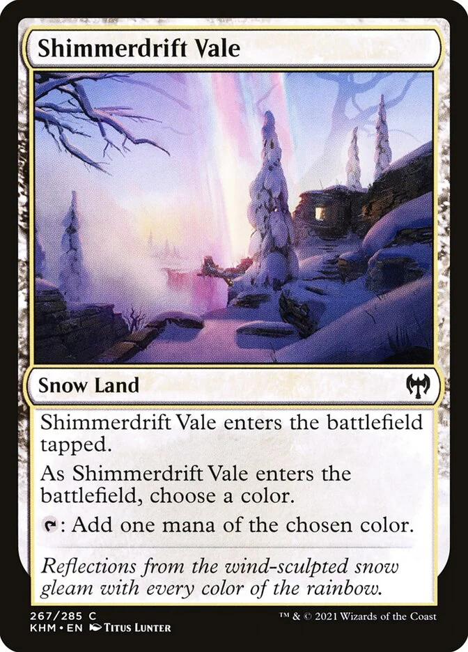 Shimmerdrift Vale 「KHM/267」「EN」