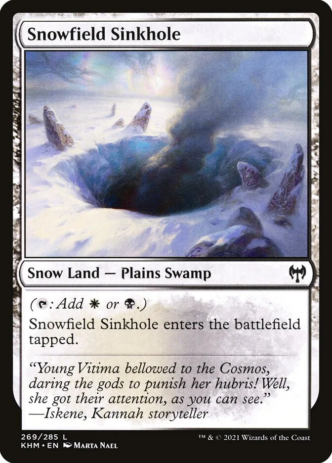 Snowfield Sinkhole 「KHM/269」「EN」