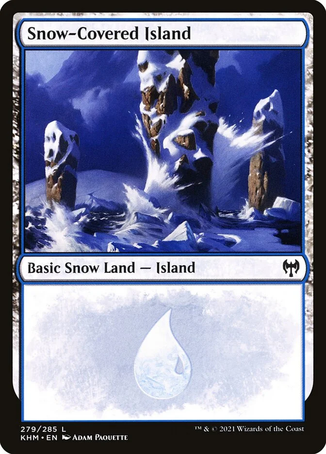 Snow-Covered Island 「KHM/279」「EN」