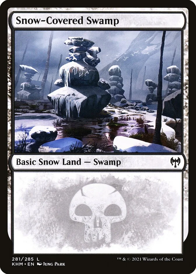 Snow-Covered Swamp 「KHM/281」「EN」
