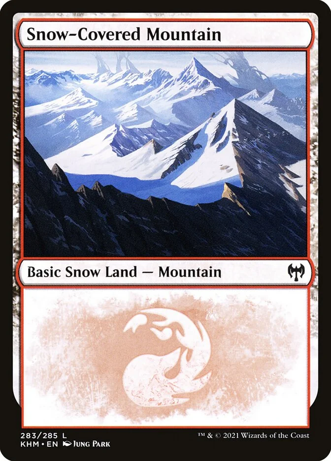 Snow-Covered Mountain 「KHM/283」「EN」