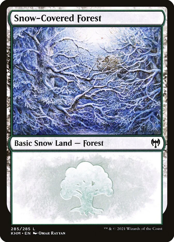 Snow-Covered Forest 「KHM/285」「EN」