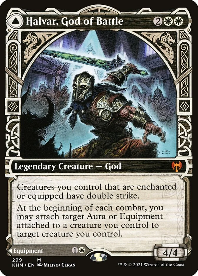 Halvar, God of Battle // Sword of the Realms 「KHM/299」「EN」