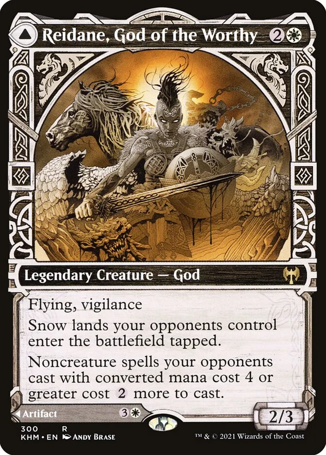 Reidane, God of the Worthy // Valkmira, Protector's Shield 「KHM/300」「EN」