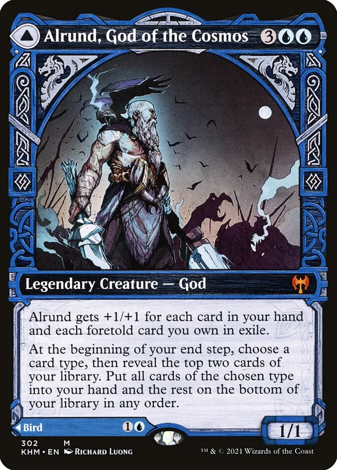 Alrund, God of the Cosmos // Hakka, Whispering Raven 「KHM/302」「EN」