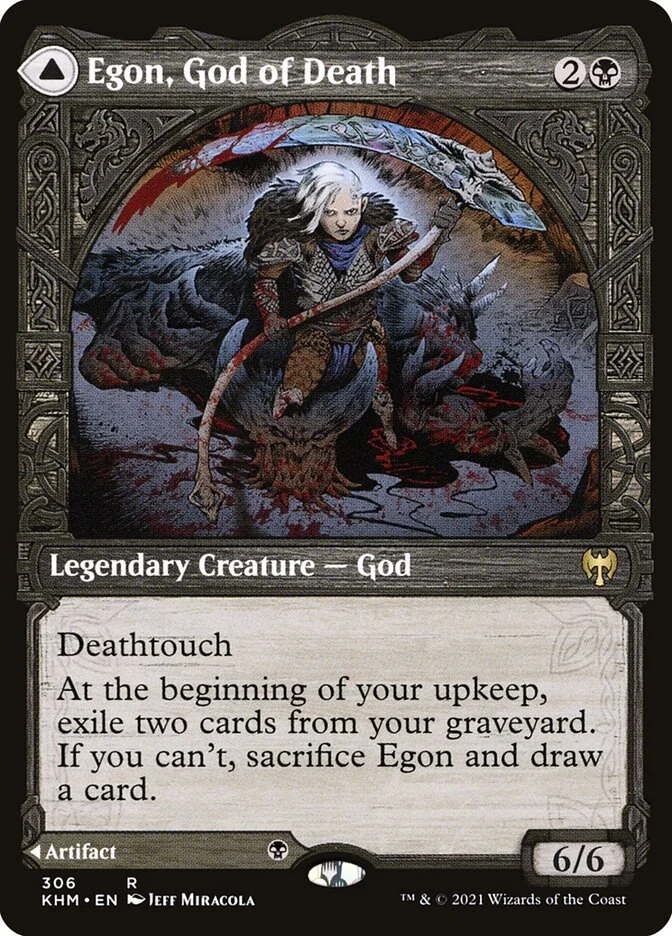 Egon, God of Death // Throne of Death 「KHM/306」「EN」