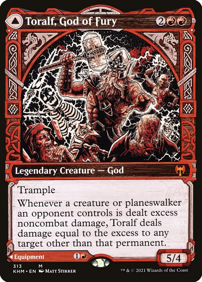 Toralf, God of Fury // Toralf's Hammer 「KHM/313」「EN」