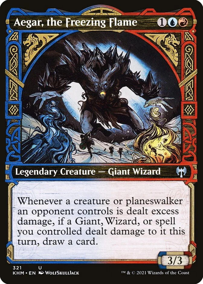 Aegar, the Freezing Flame 「KHM/321」「EN」