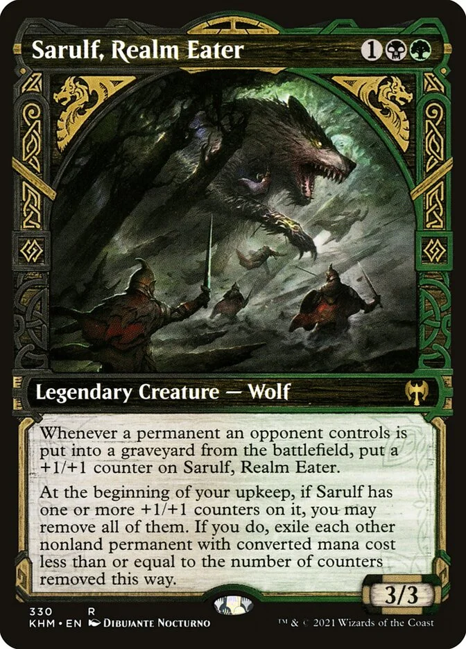 Sarulf, Realm Eater 「KHM/330」「EN」