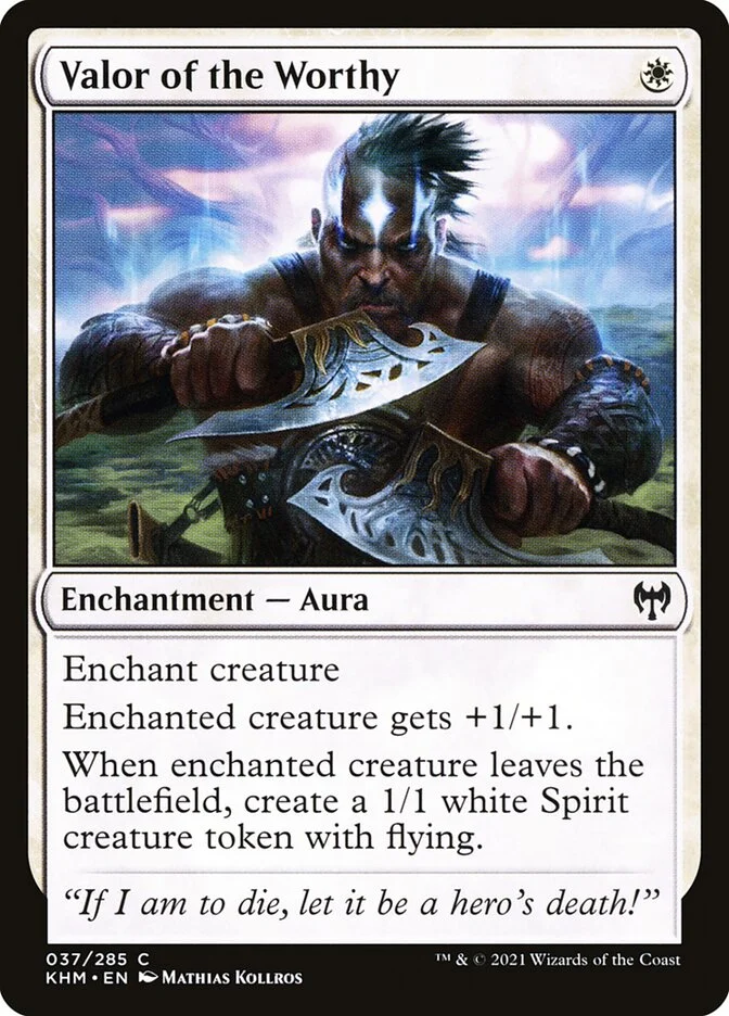 Valor of the Worthy 「KHM/37」「EN」