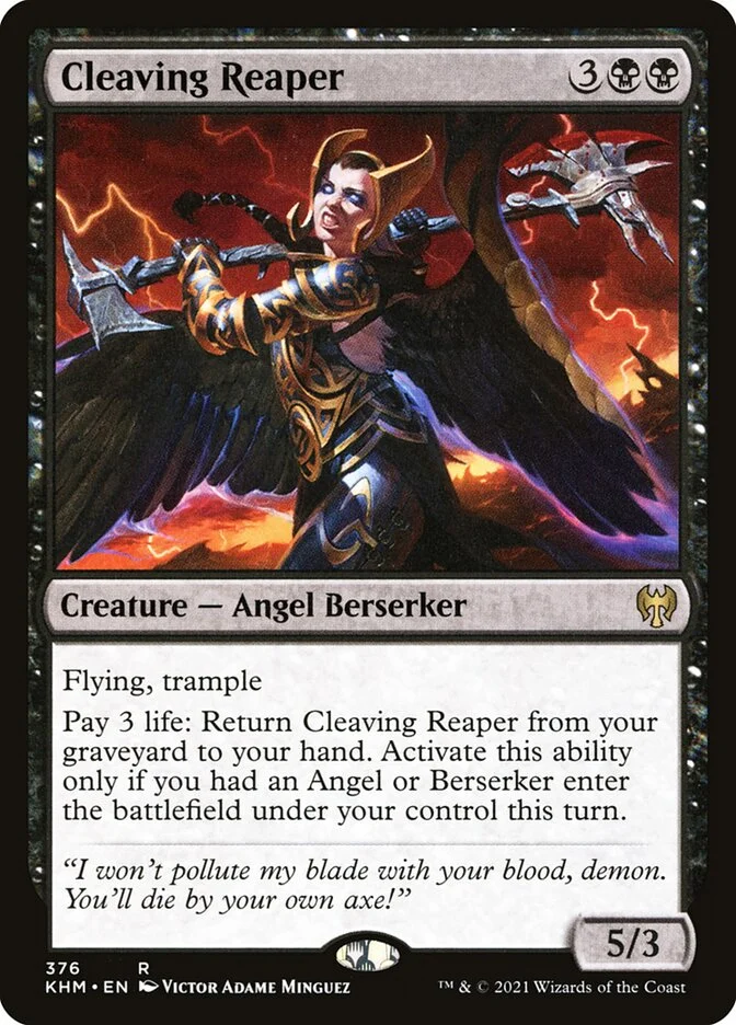 Cleaving Reaper 「KHM/376」「EN」