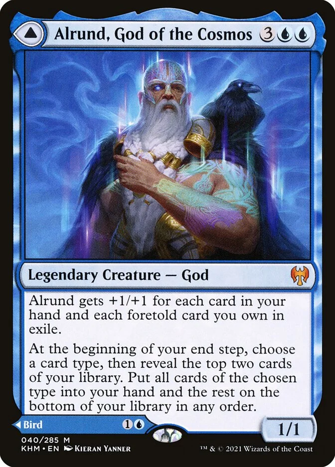 Alrund, God of the Cosmos // Hakka, Whispering Raven 「KHM/40」「EN」