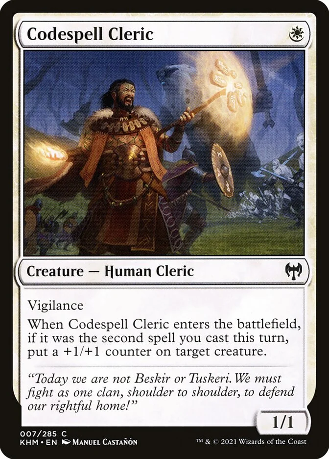 Codespell Cleric 「KHM/7」「EN」