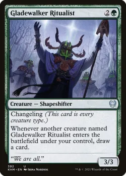 Gladewalker Ritualist 「KHM/392」「EN」
