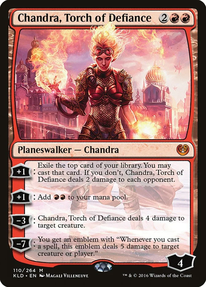 Chandra, Torch of Defiance 「KLD/110」「EN」